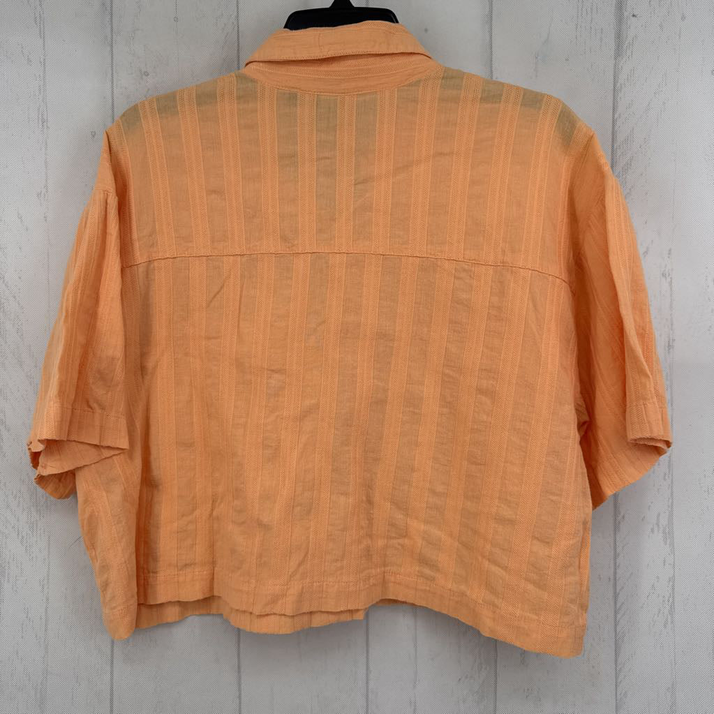 XL button down s/s top