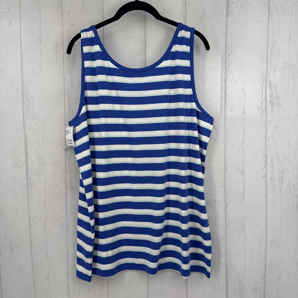 1X striped basic tank