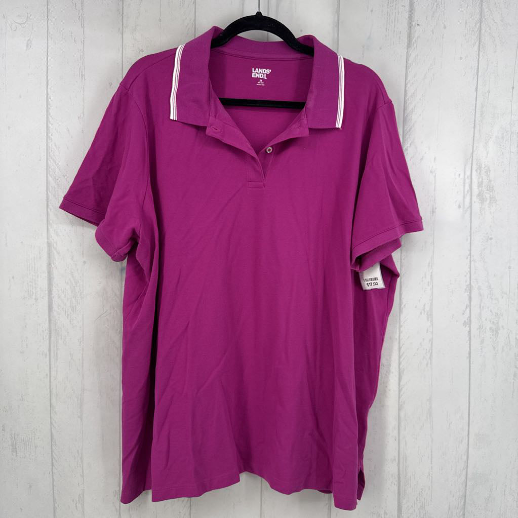 2x s/s polo top