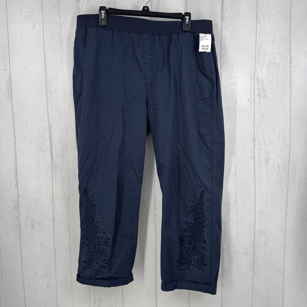 14 eyelet pull-on pants