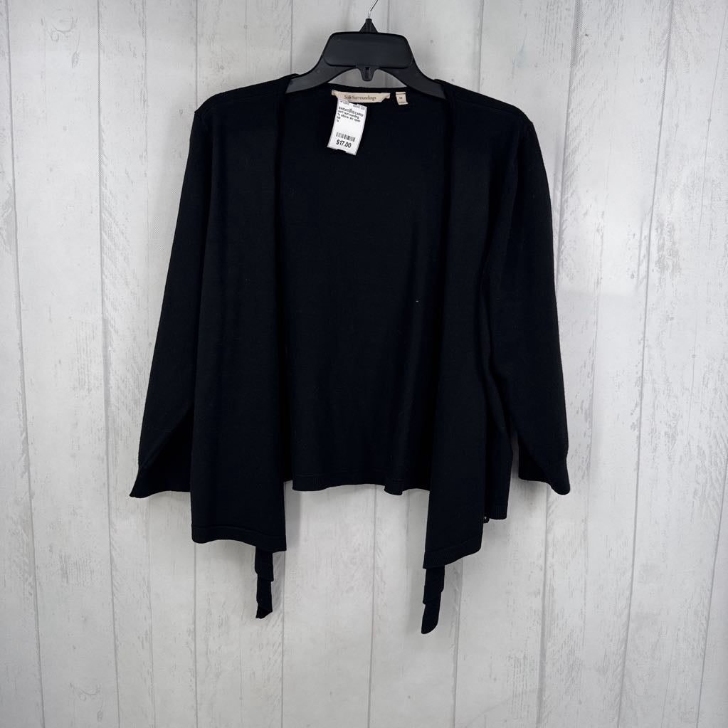 1x elbow slv open cardigan