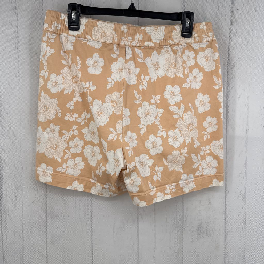 L flower print shorts