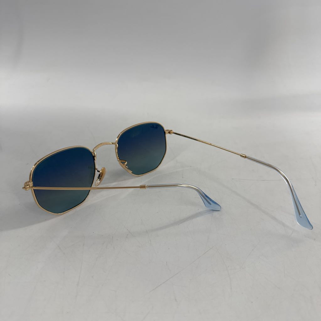 R207 hexagon gold frame sunglasses