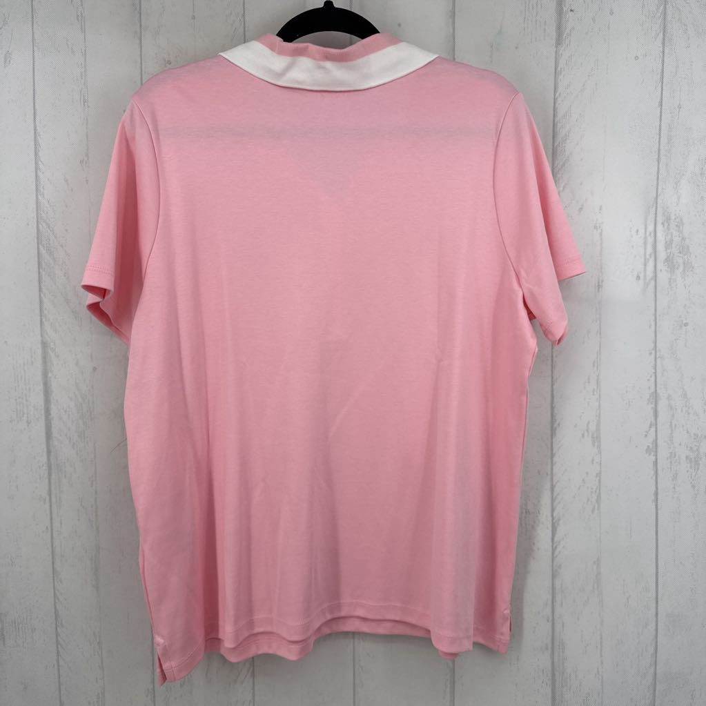1x s/s polo top