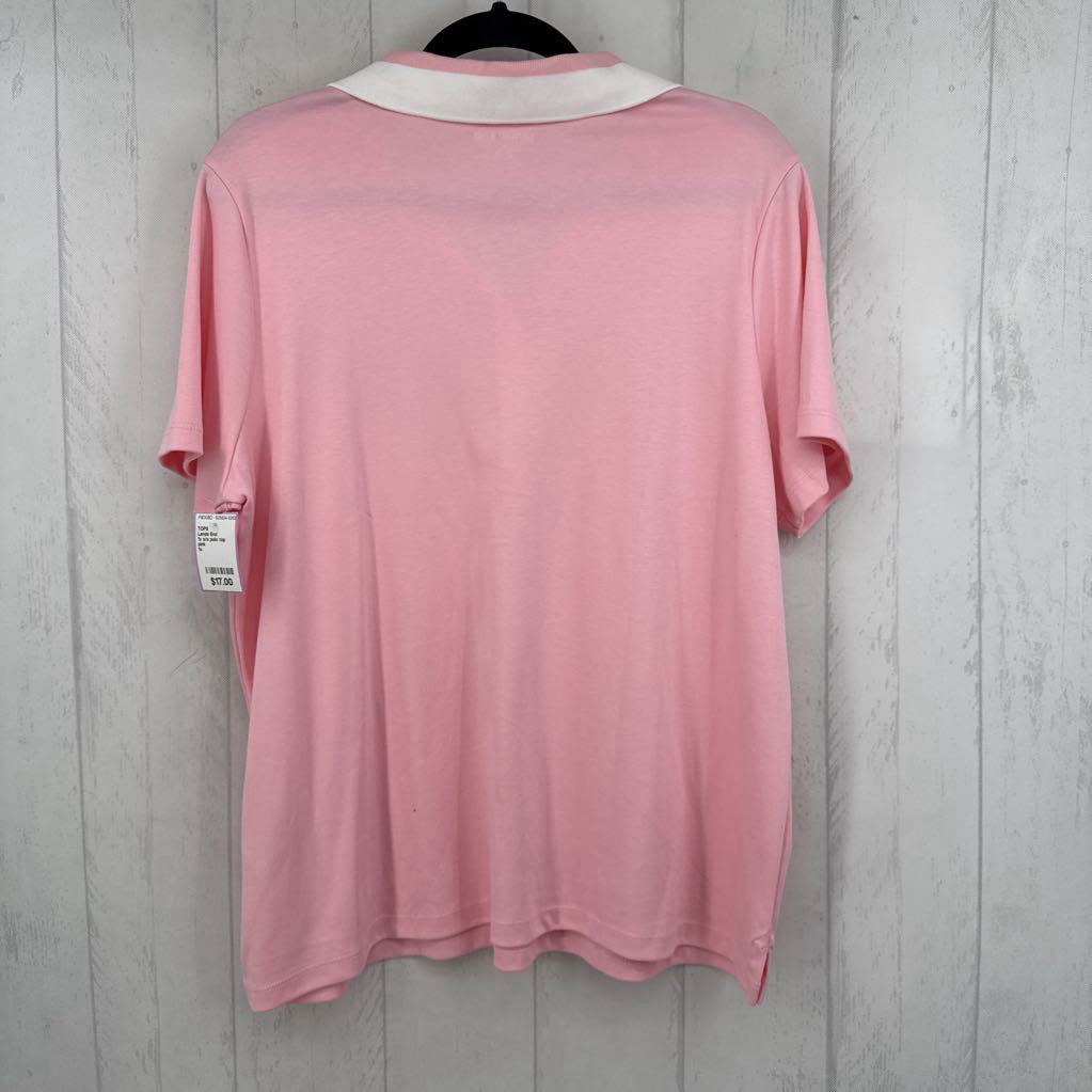 1x s/s polo top