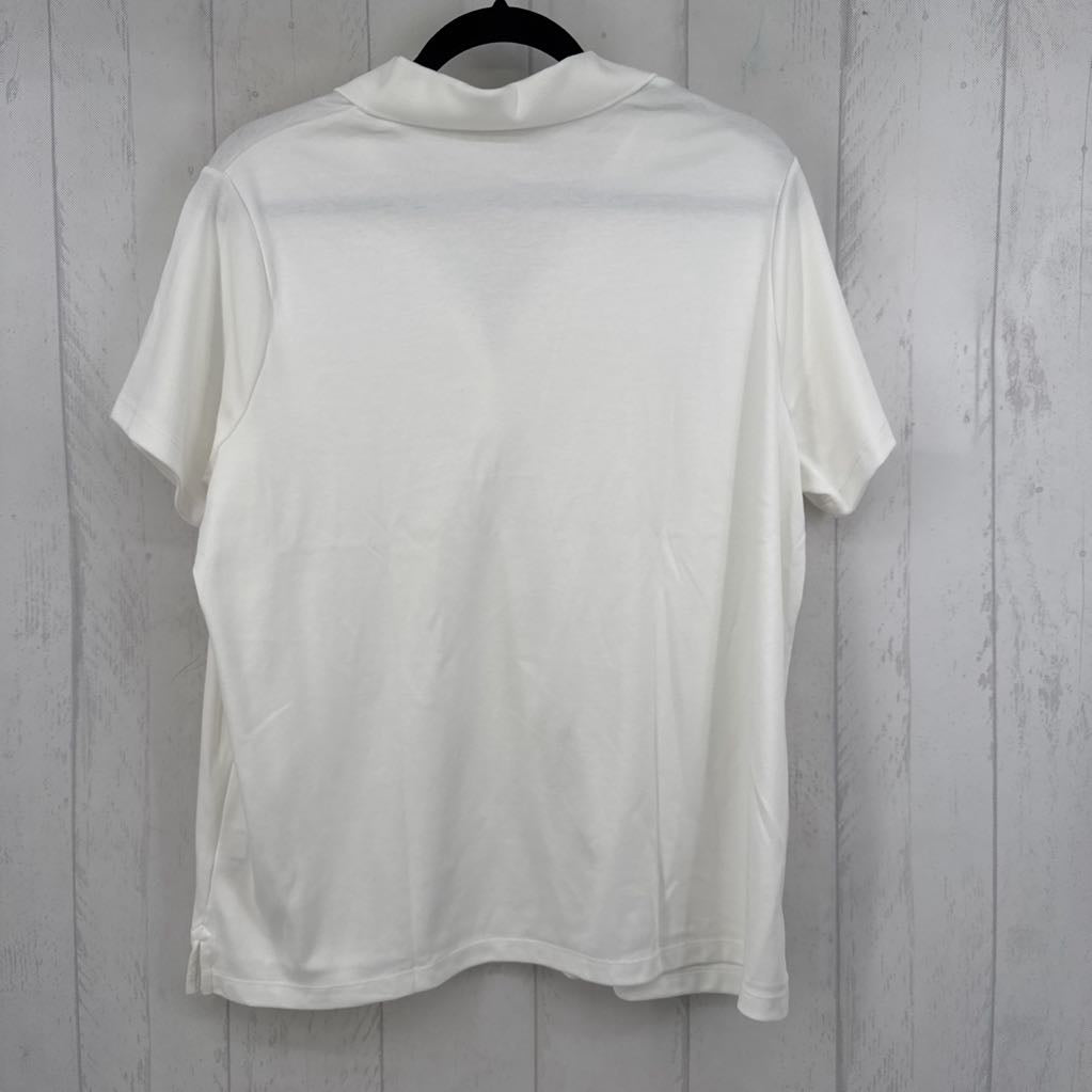 1x s/s polo top