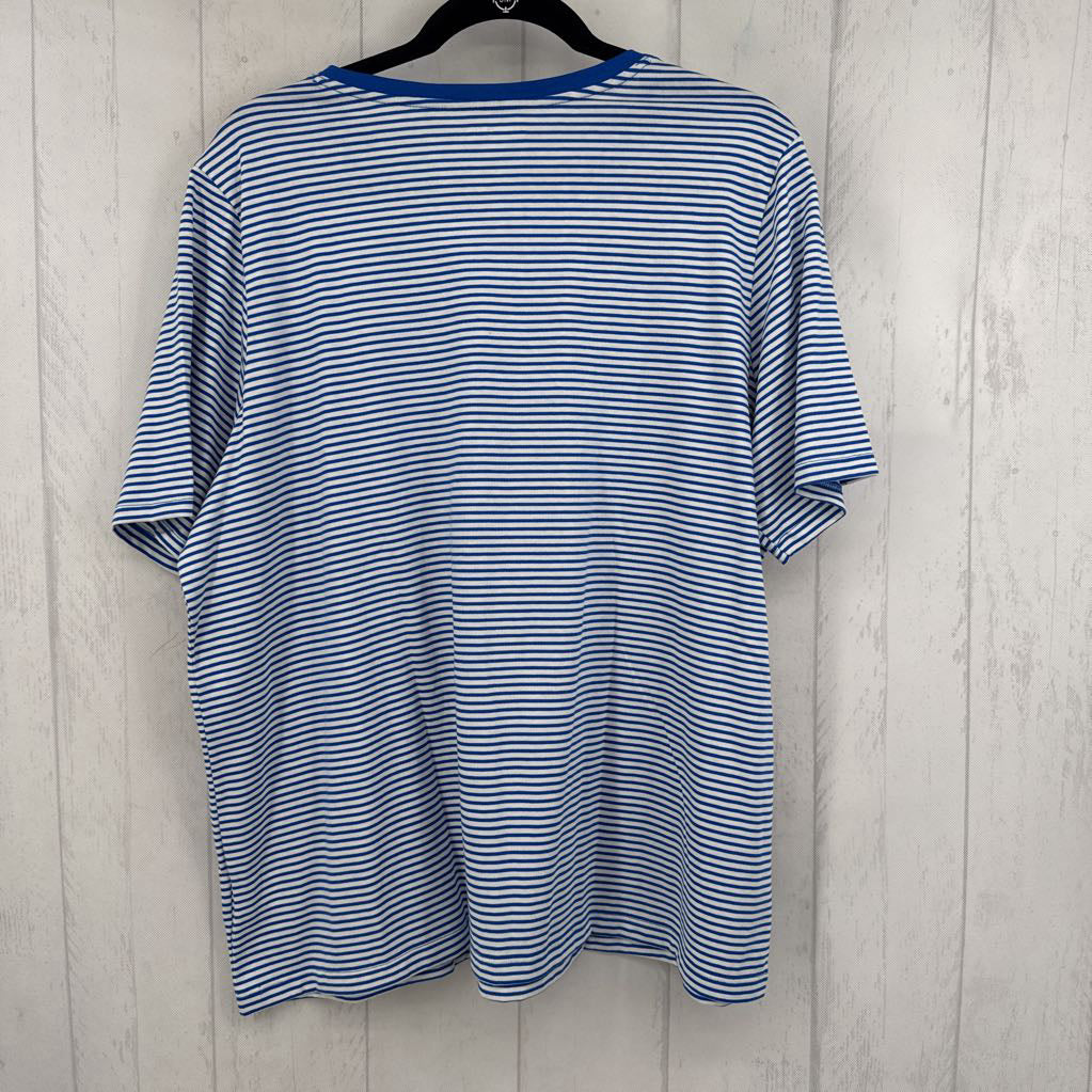 1x s/s stripe top