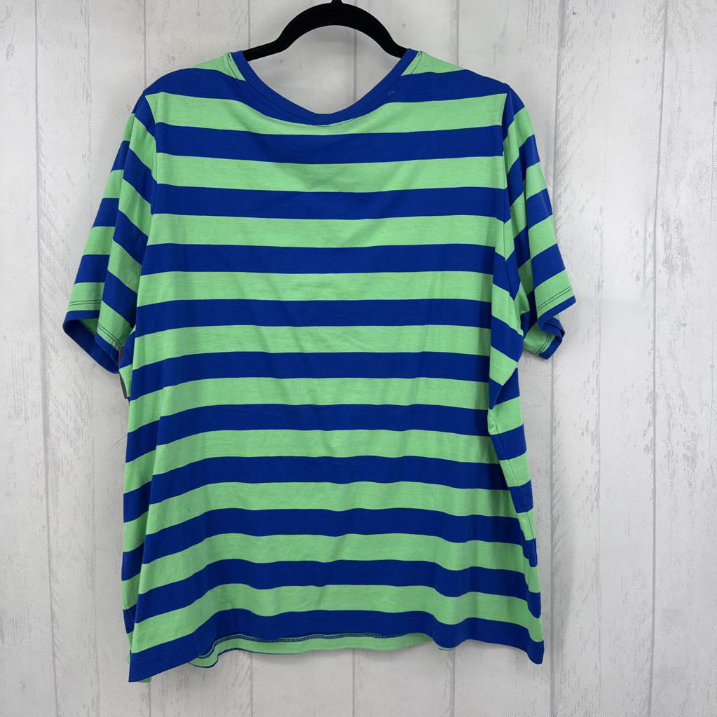 1x s/s stripe top