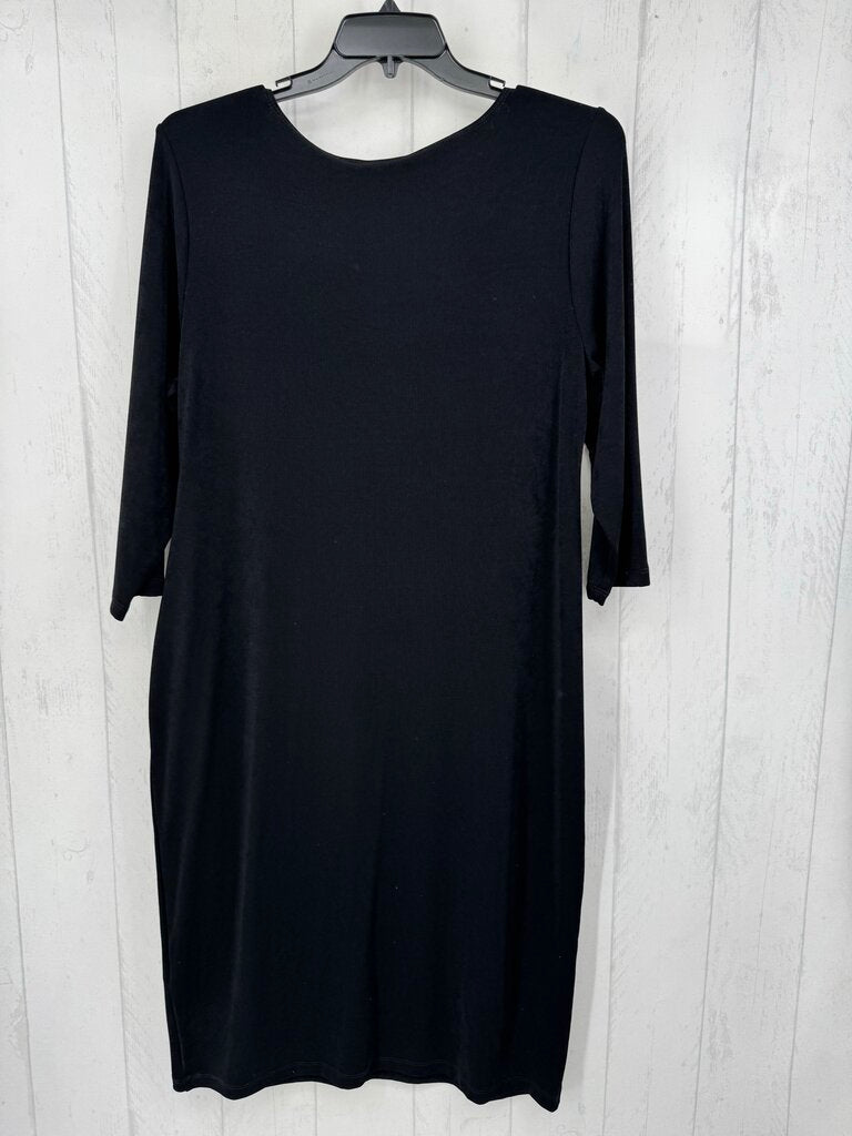 R99 XL elbow slv scoop neck dress