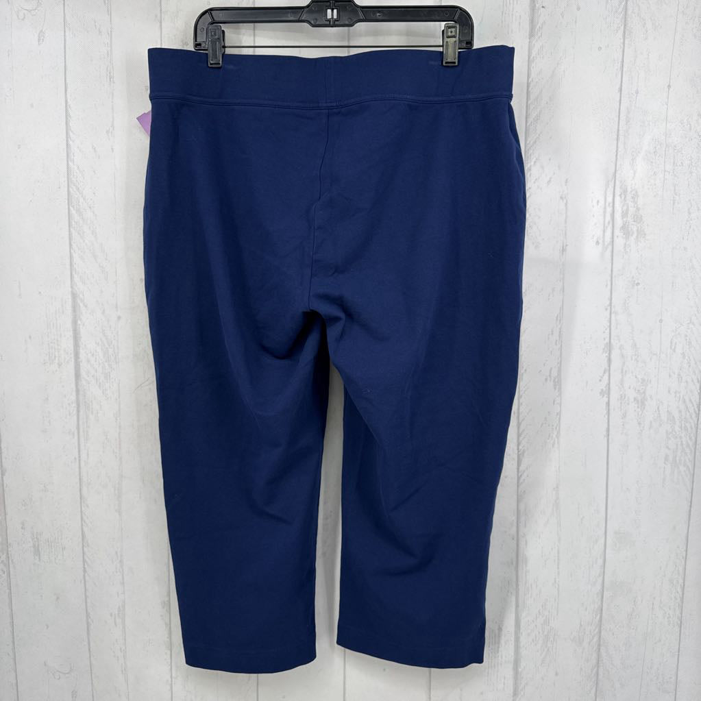 1x knit pull-on capris