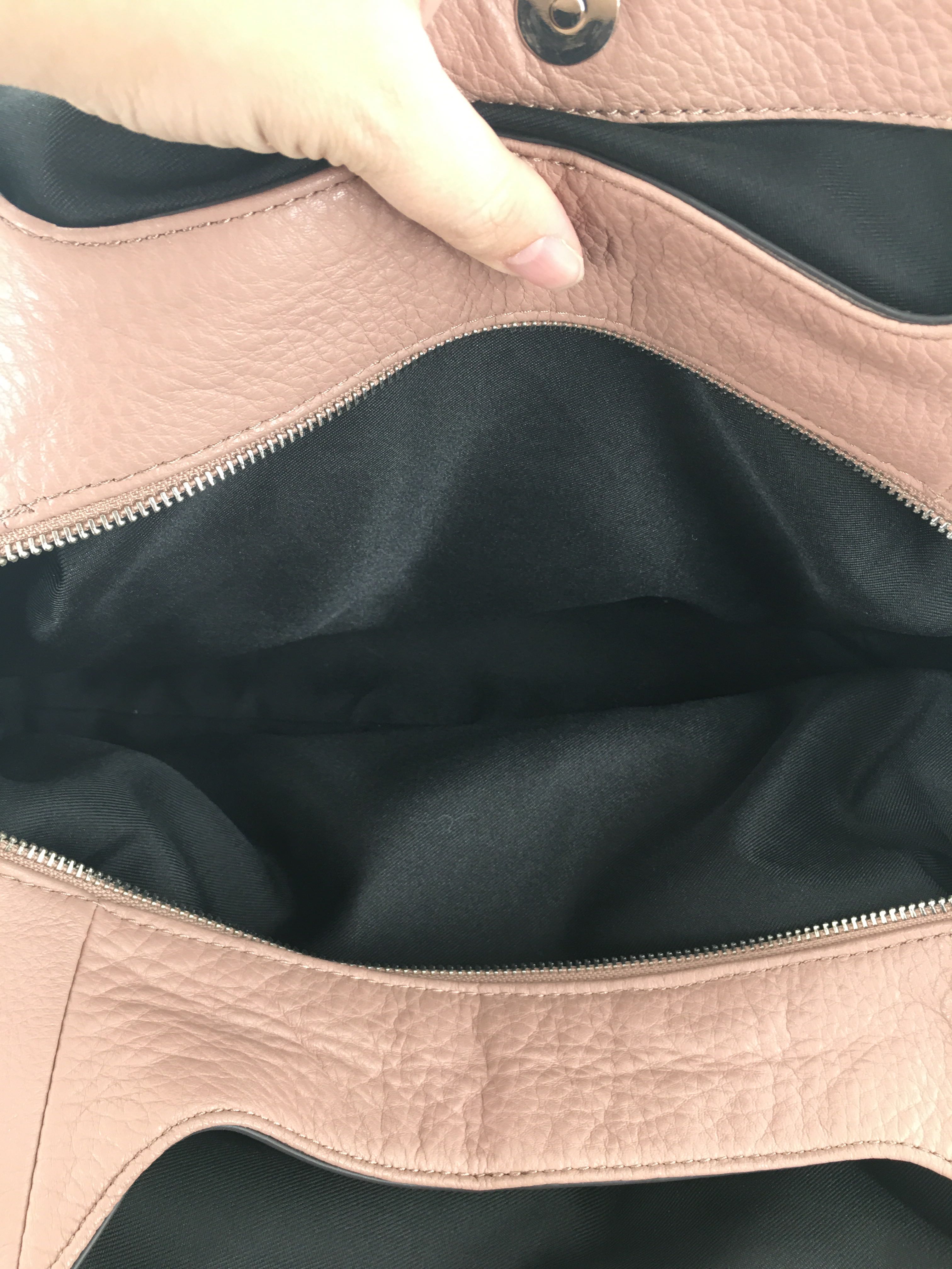 pebbled hobo shoulder bag