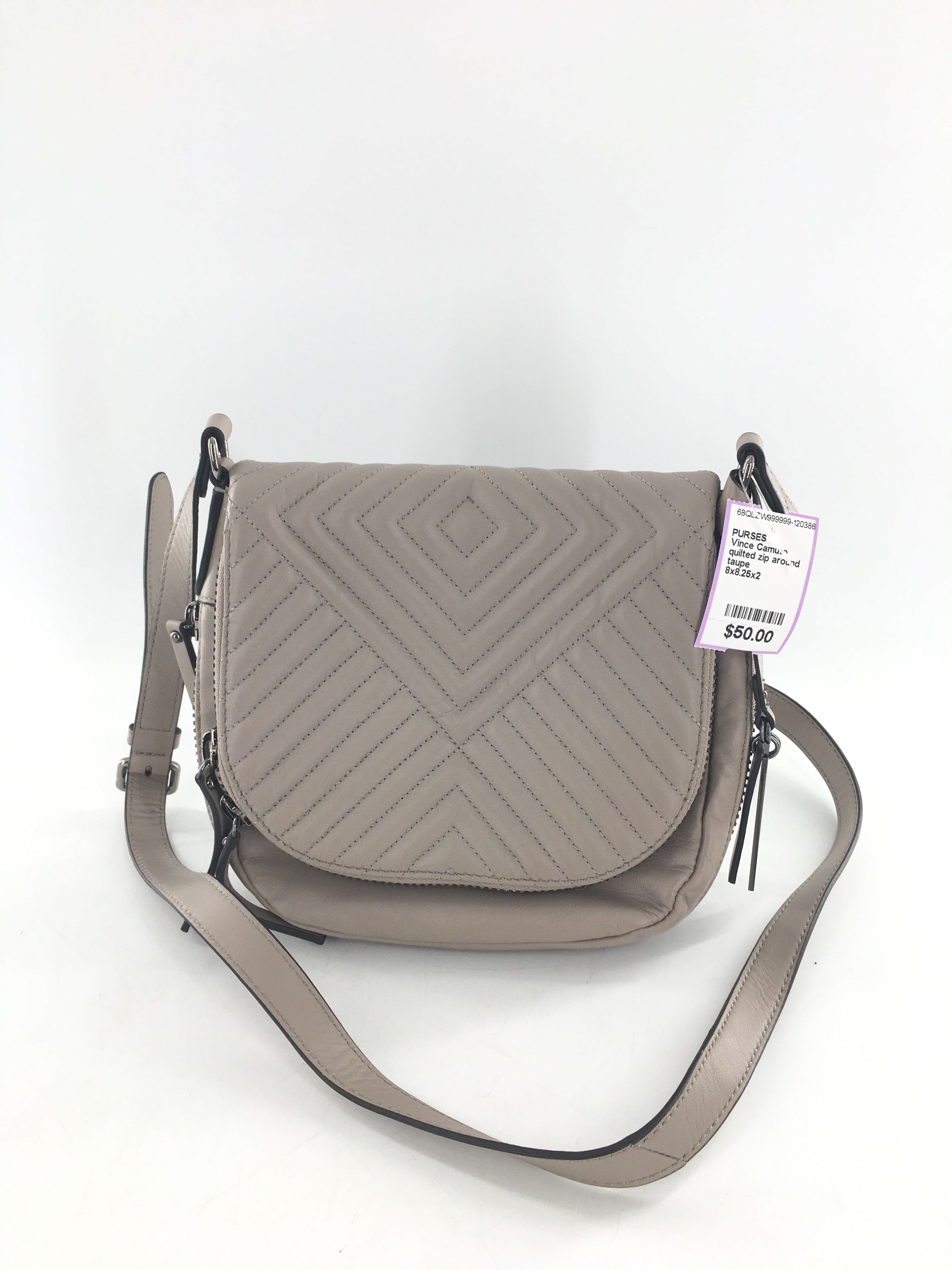 quilted zip around flap crossbody