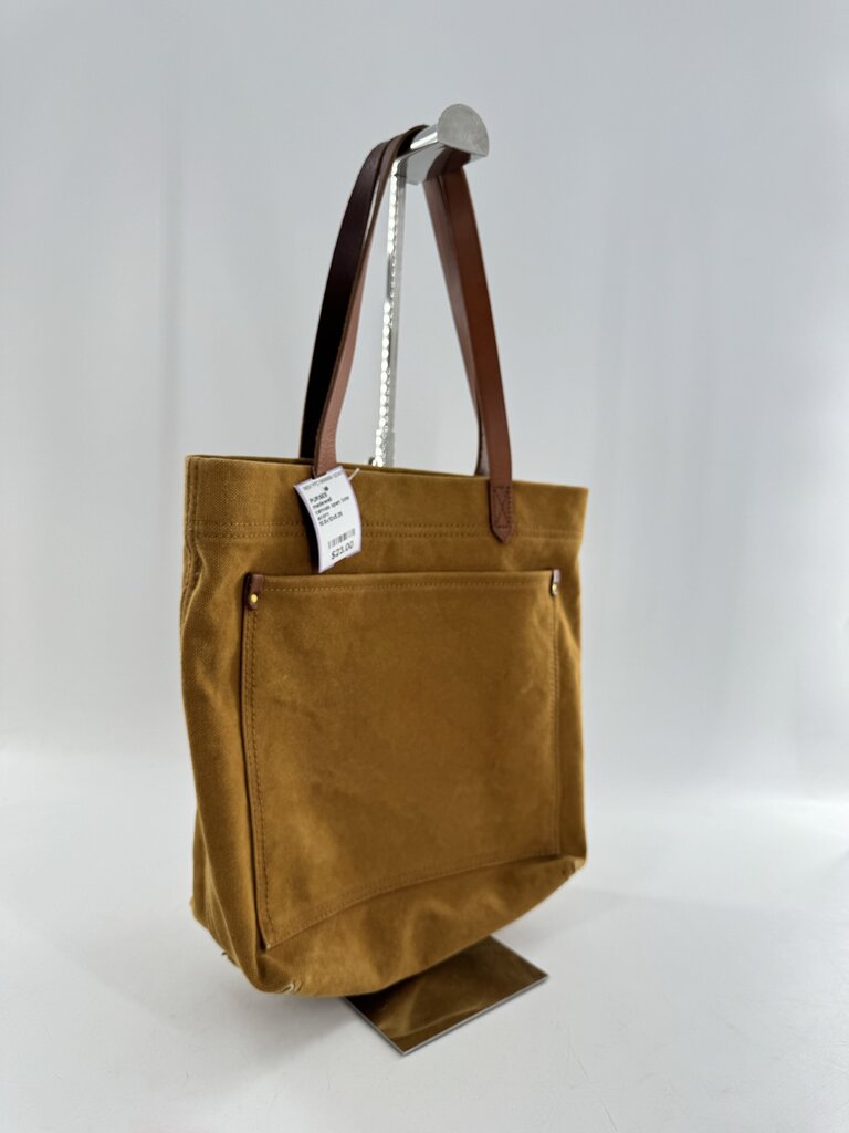 canvas open tote