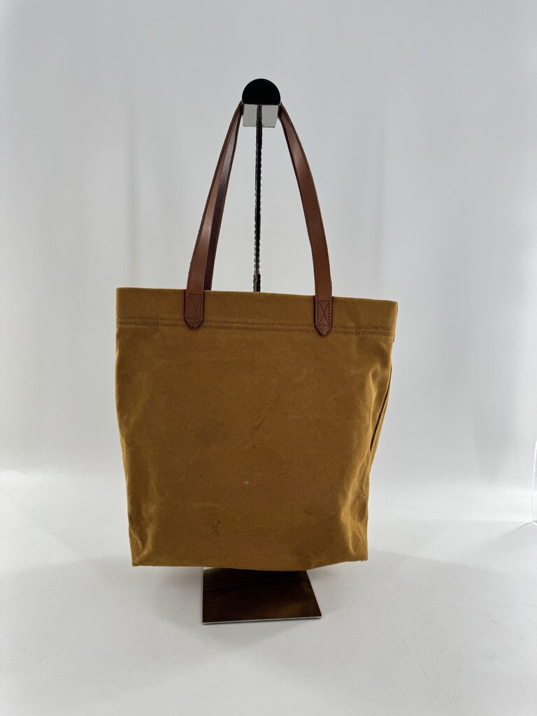 canvas open tote