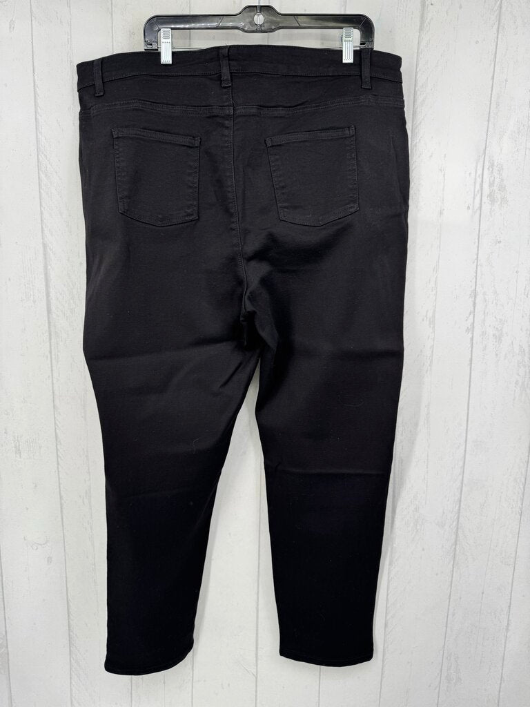 22w stretch straight leg jean
