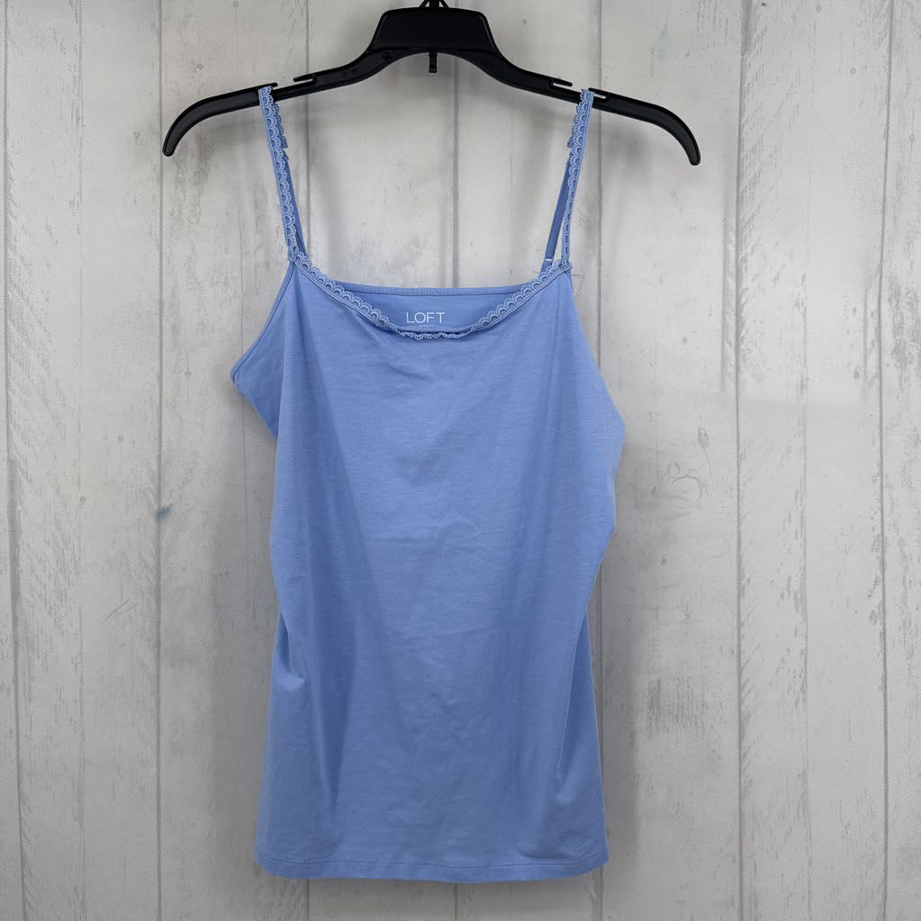 L crochet trim tank