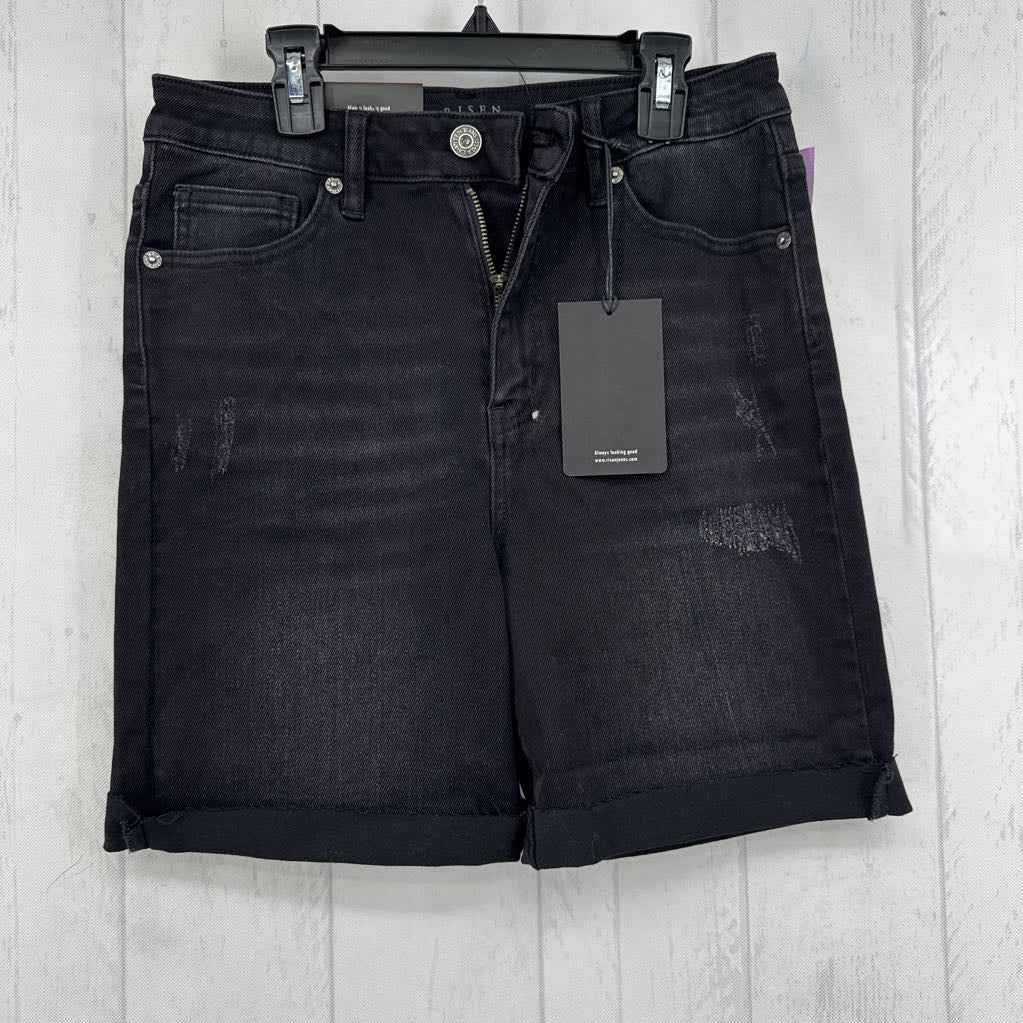 M hi-rise jean shorts