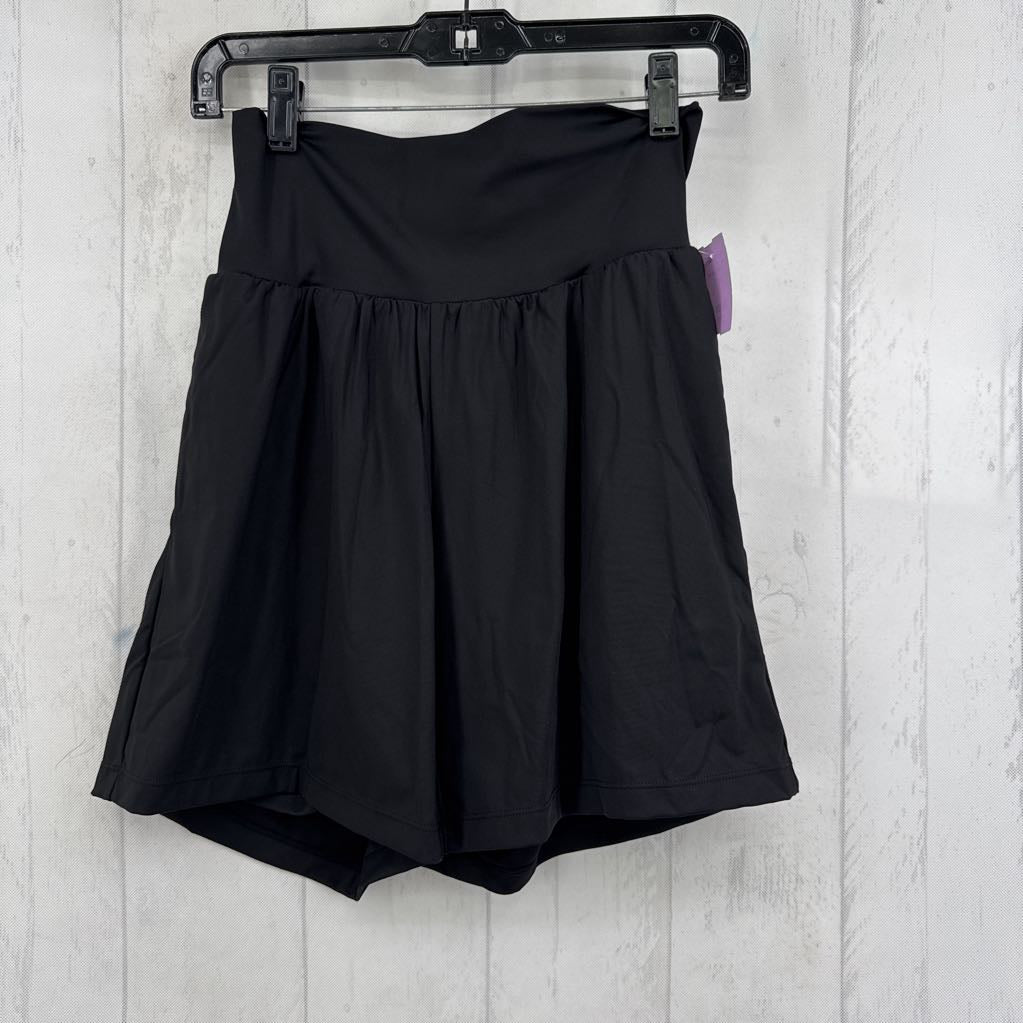 M hi-rise pull on shorts