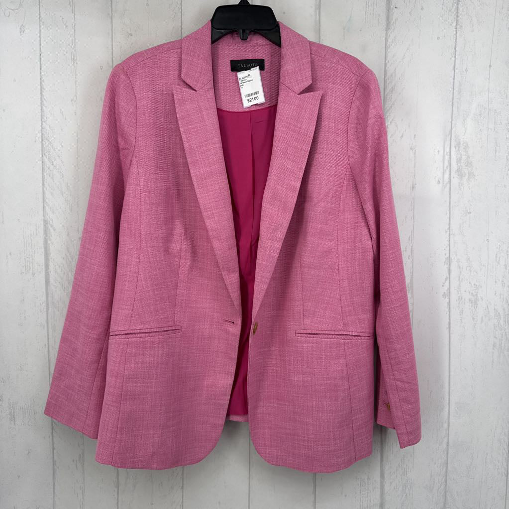 14 linen blend blazer