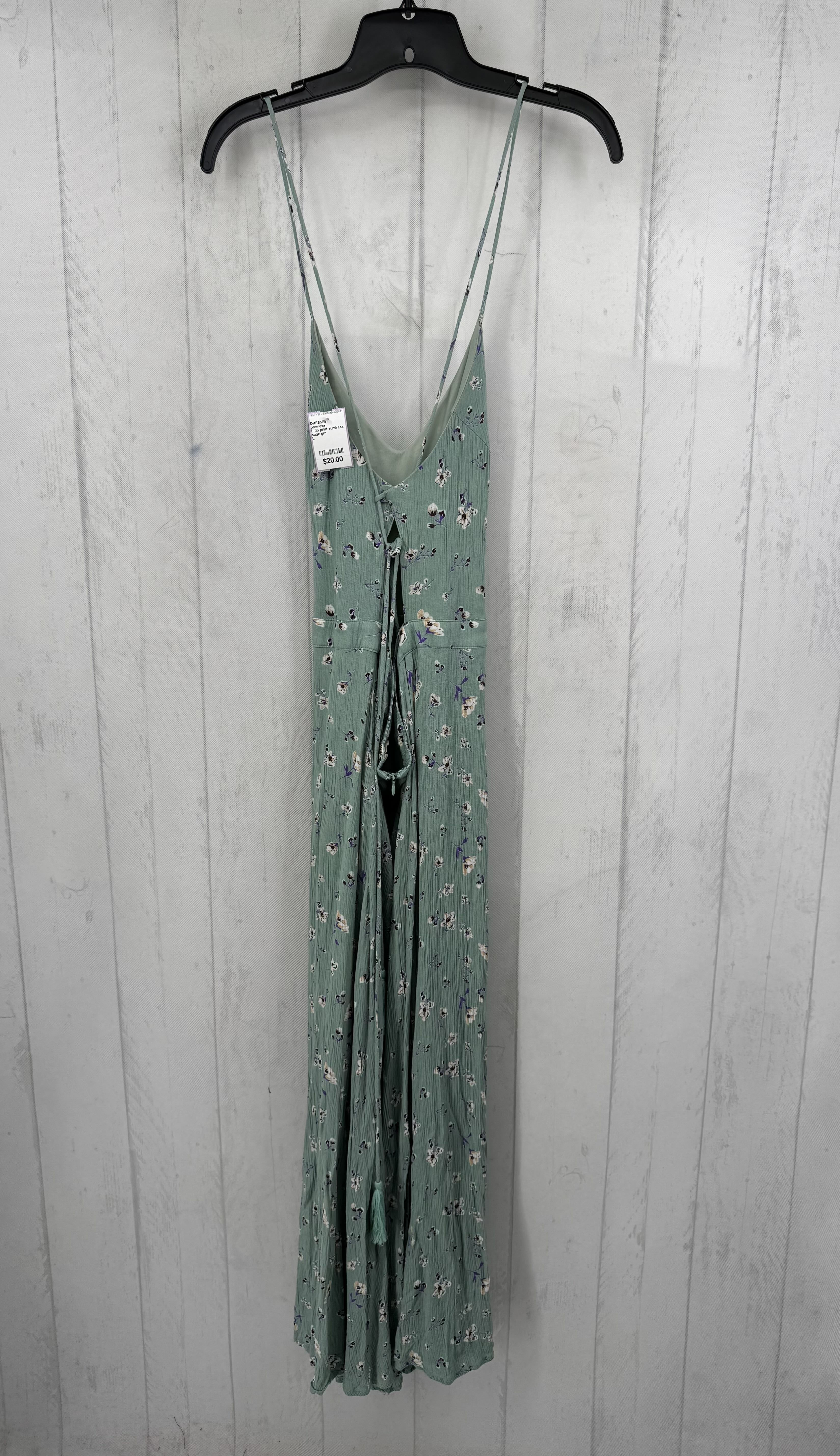 L flo print sundress