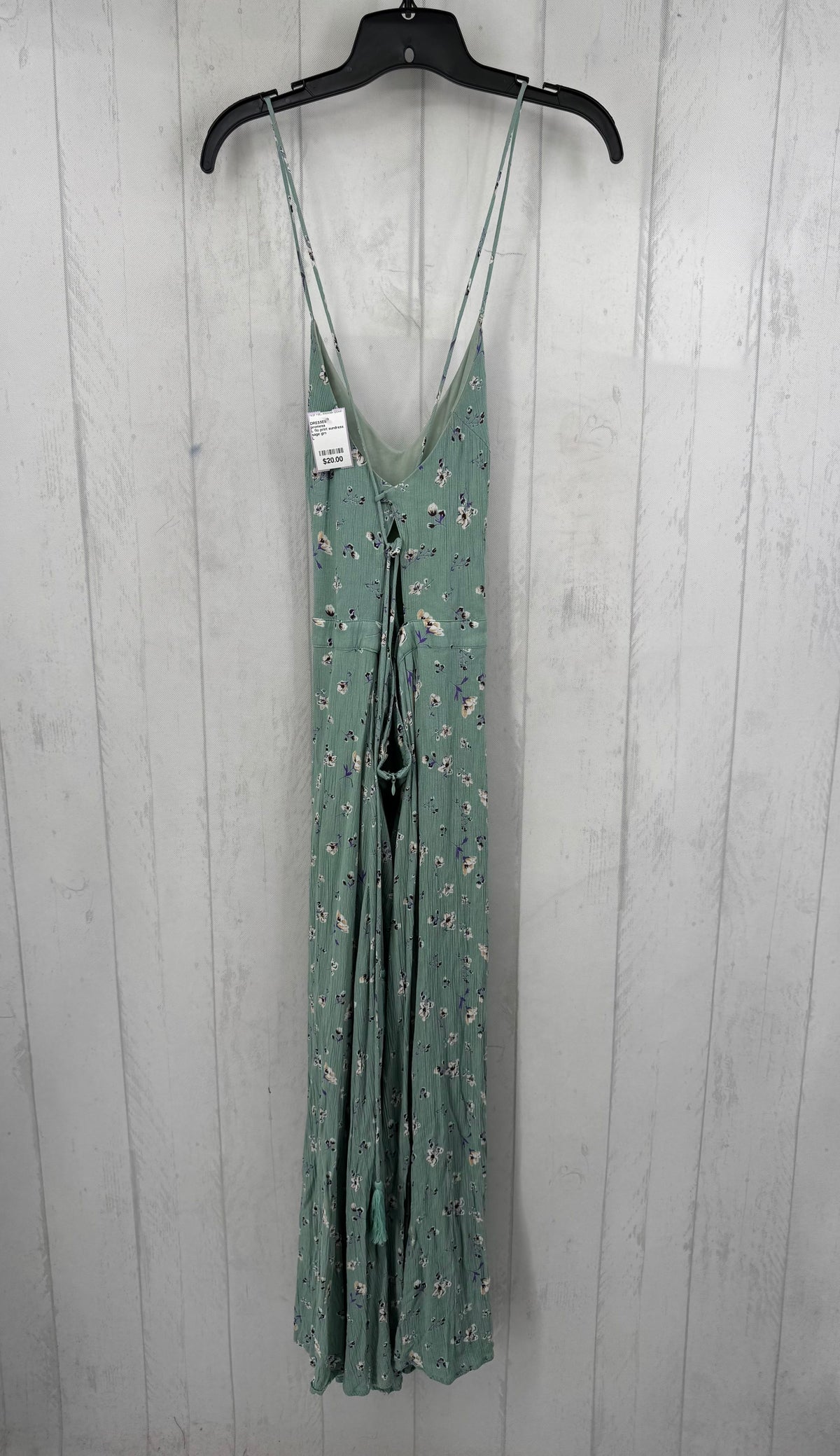 L flo print sundress