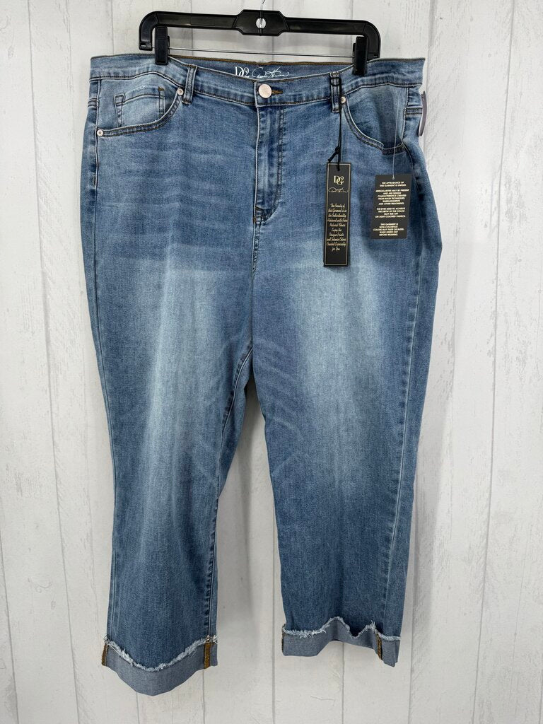 20w stretch crop jean