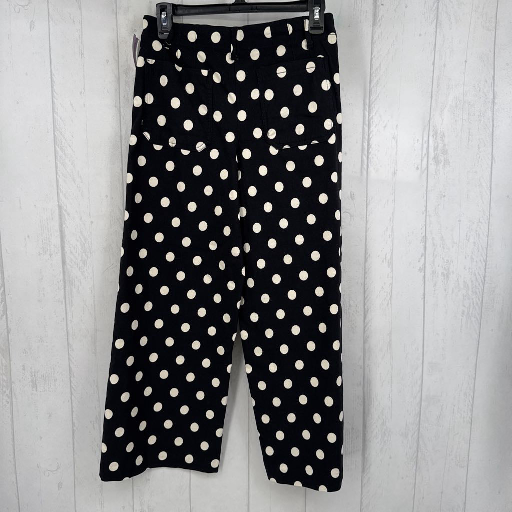 M cropped polka dot pant
