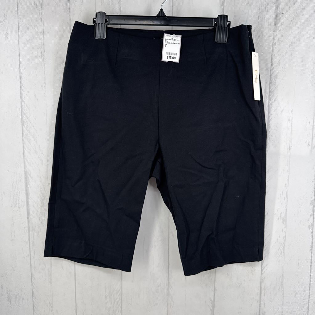 12 side zip bermuda shorts