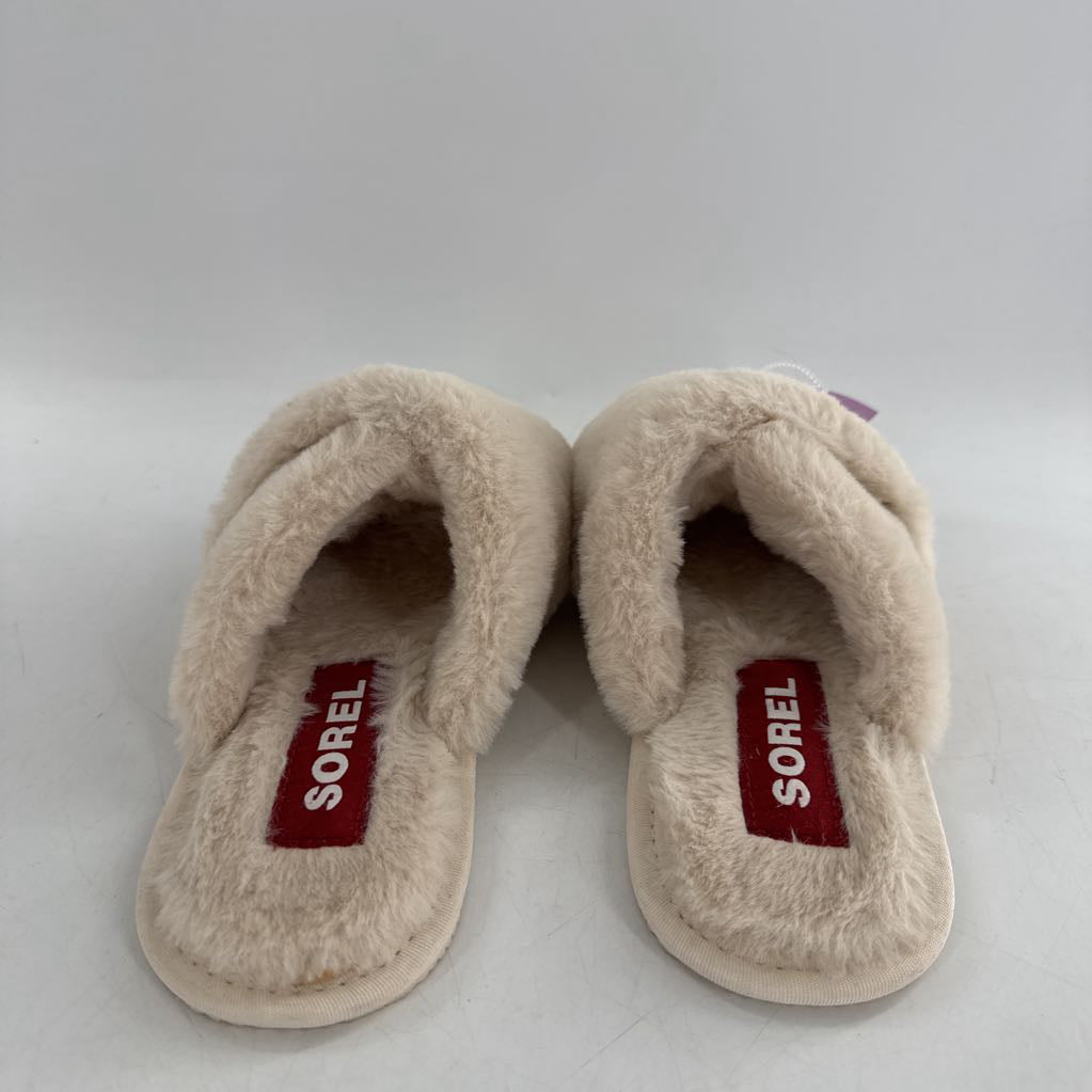 6 fuzzy slippers