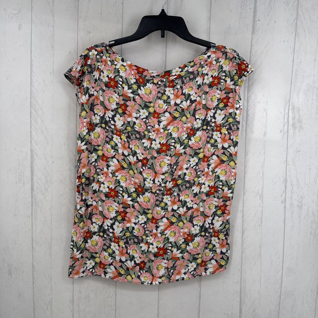 R49 M floral s/s top