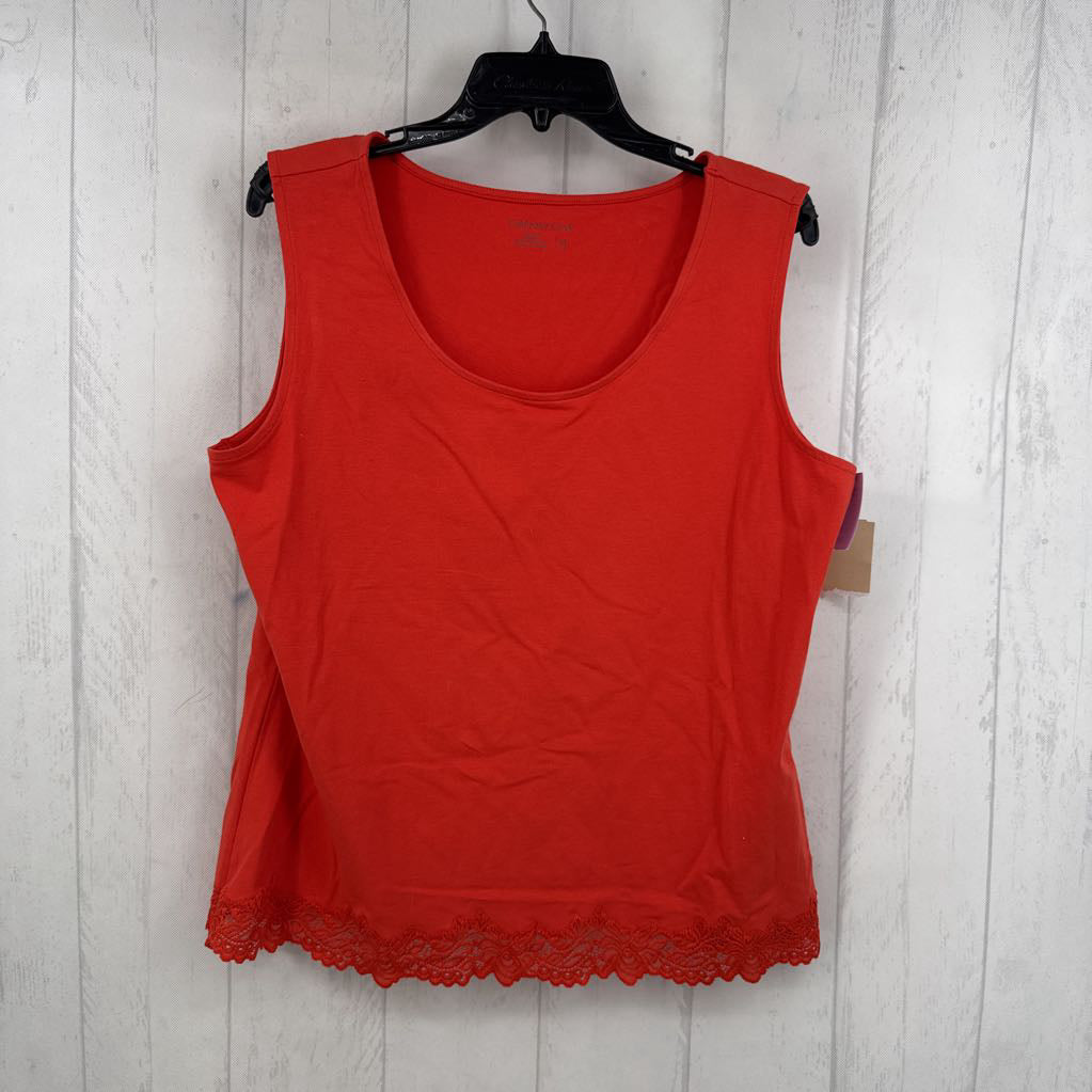 XL lace tank