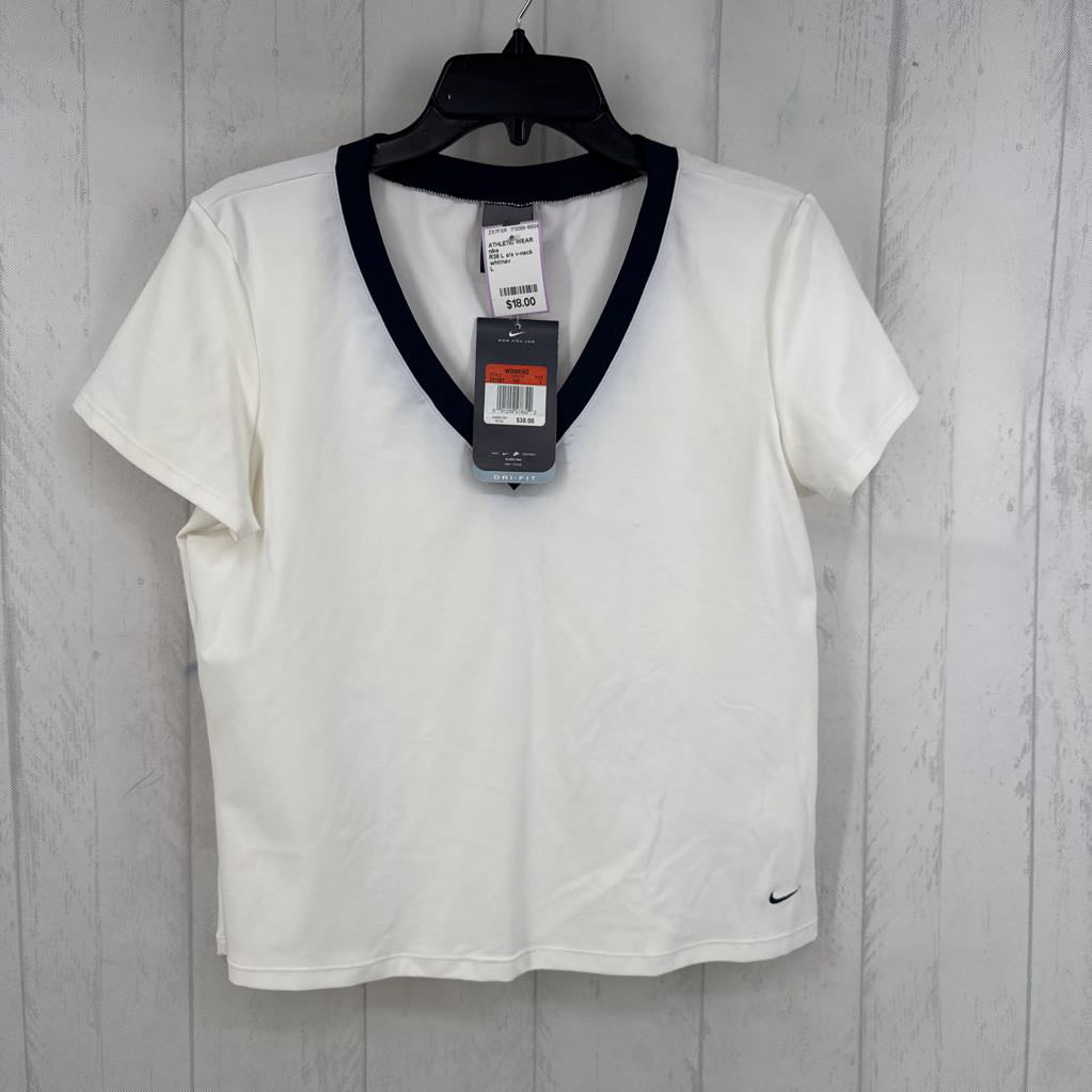 R38 L s/s v-neck top