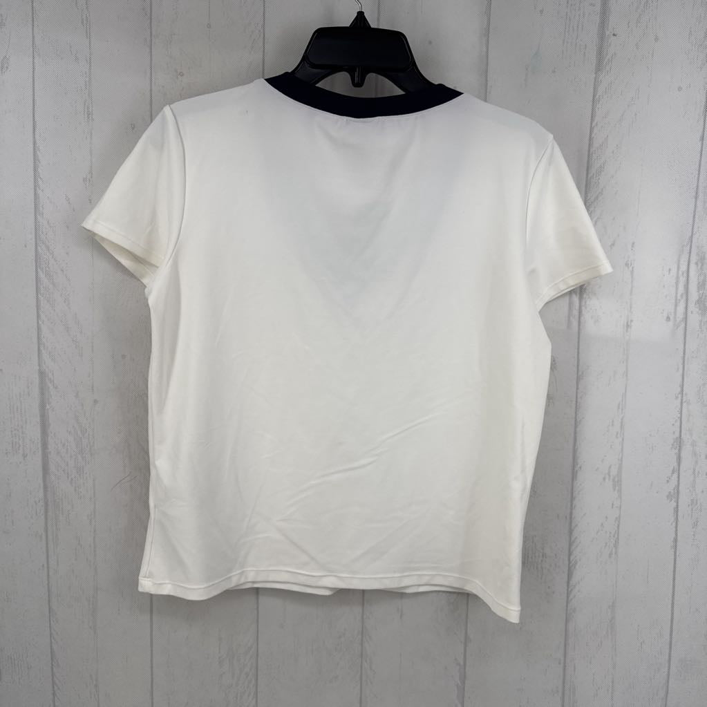R38 L s/s v-neck top