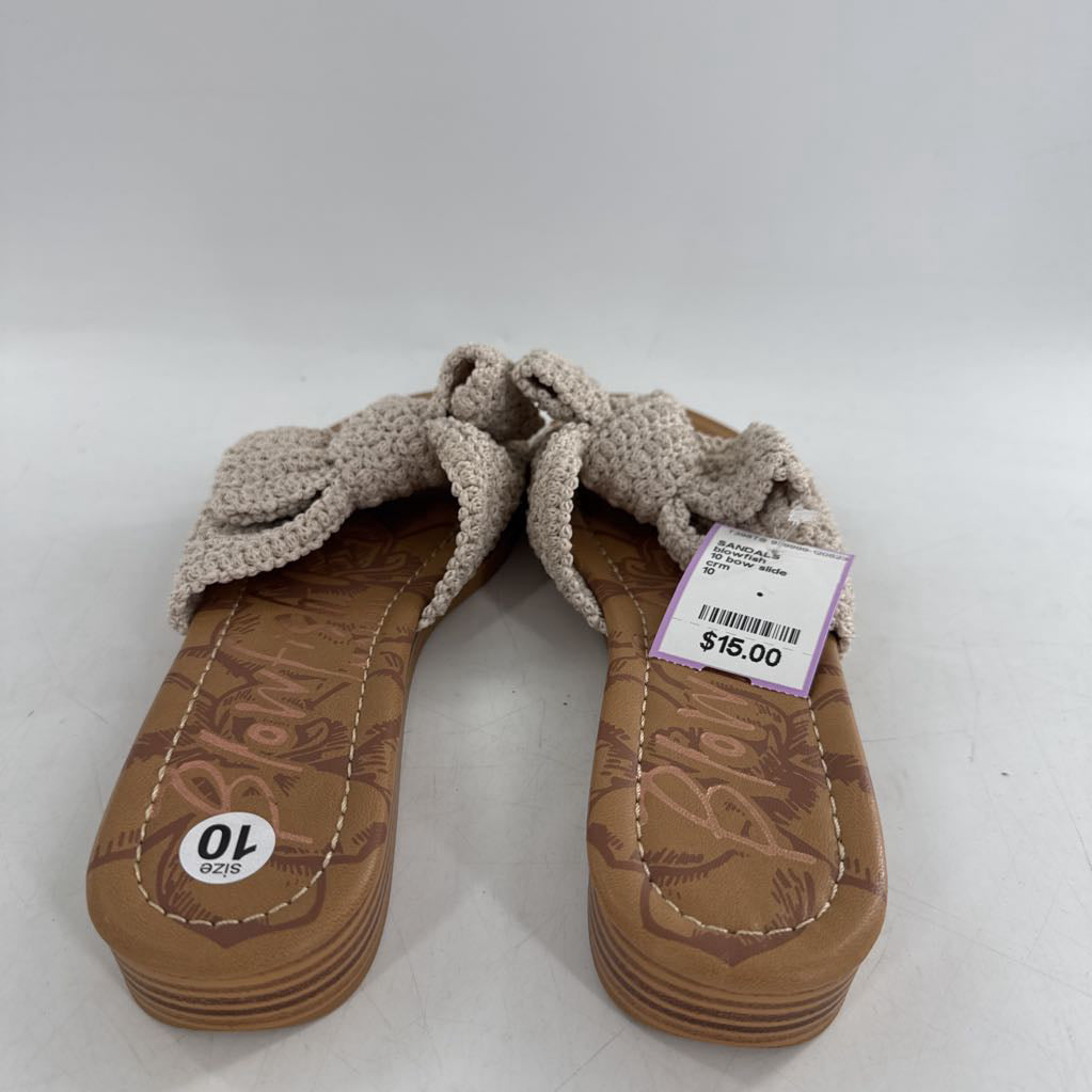 10 bow slide sandals