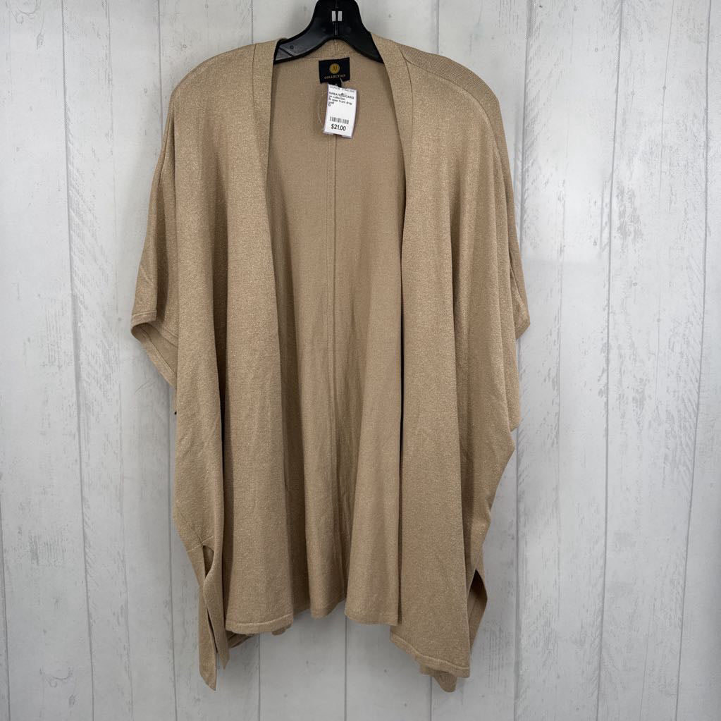 M open front drop shoulder cardi