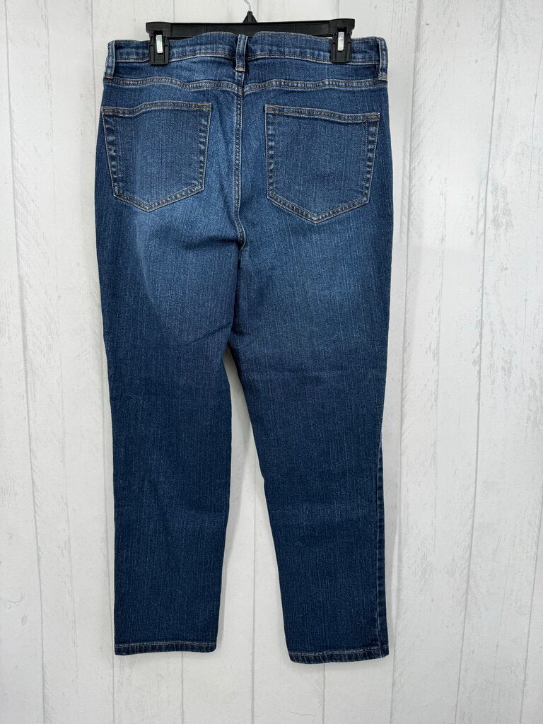 12 straight leg jean