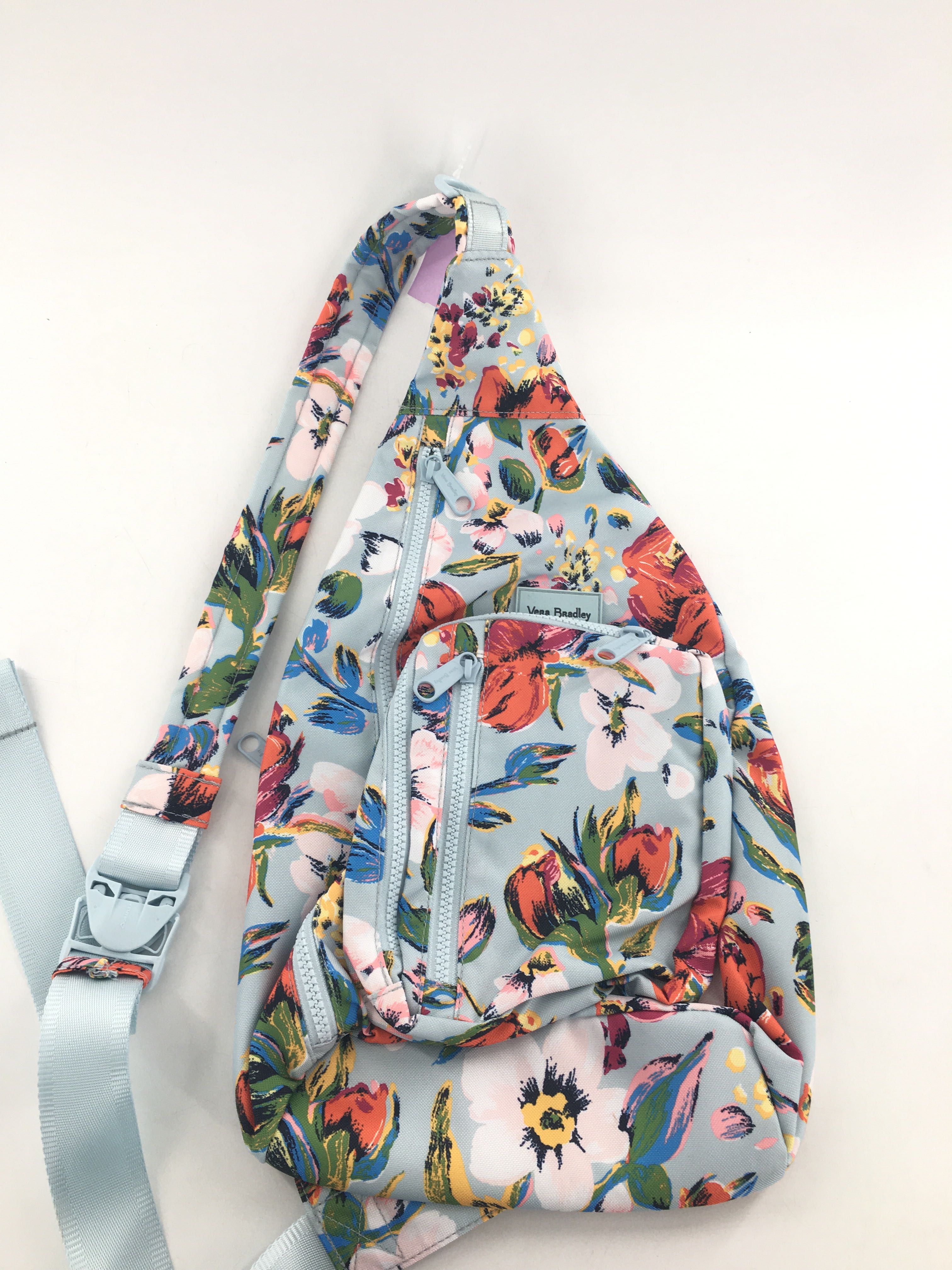 floral sling bag