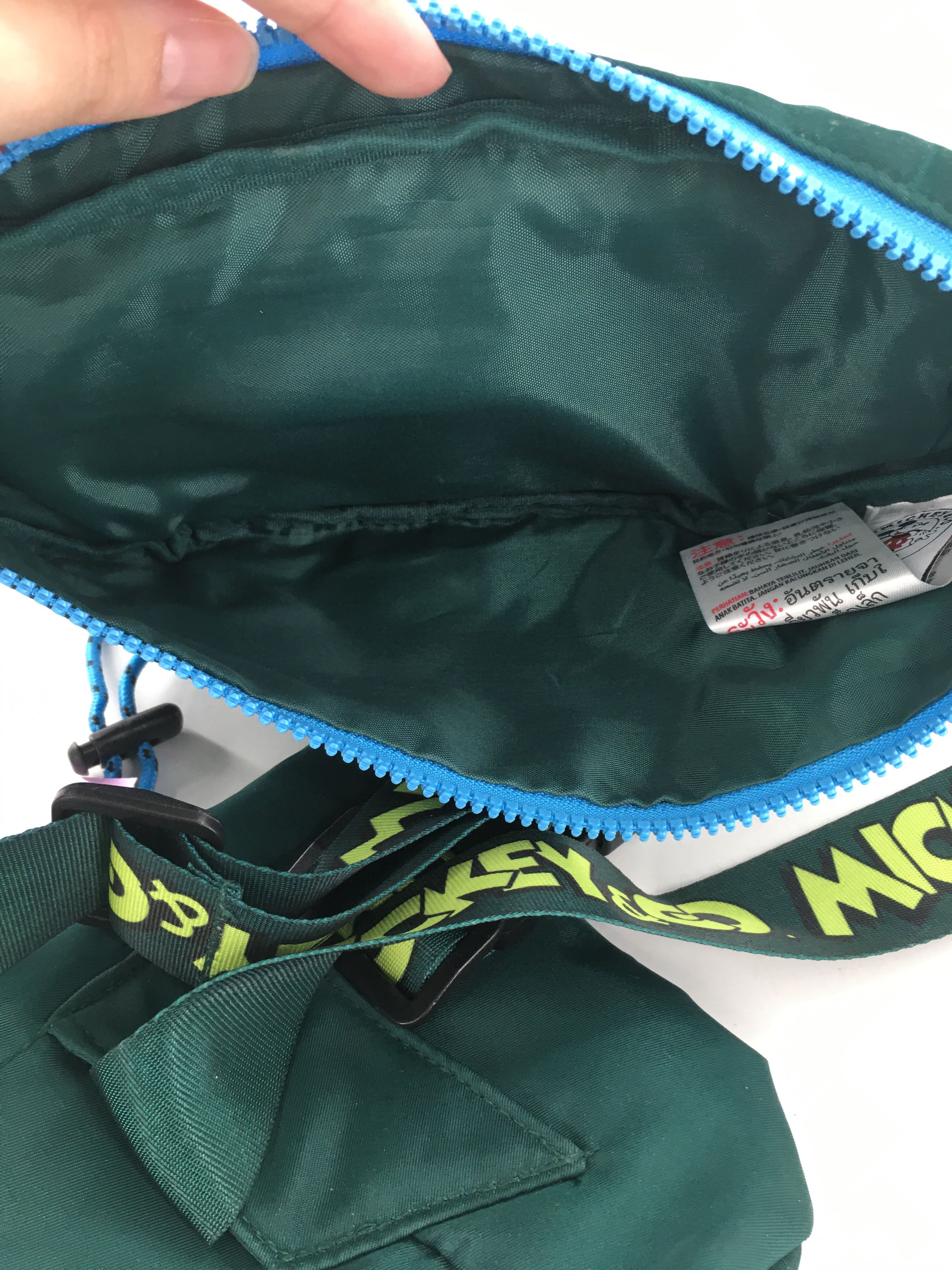 2pc mickey belt bag w/ bottle holder