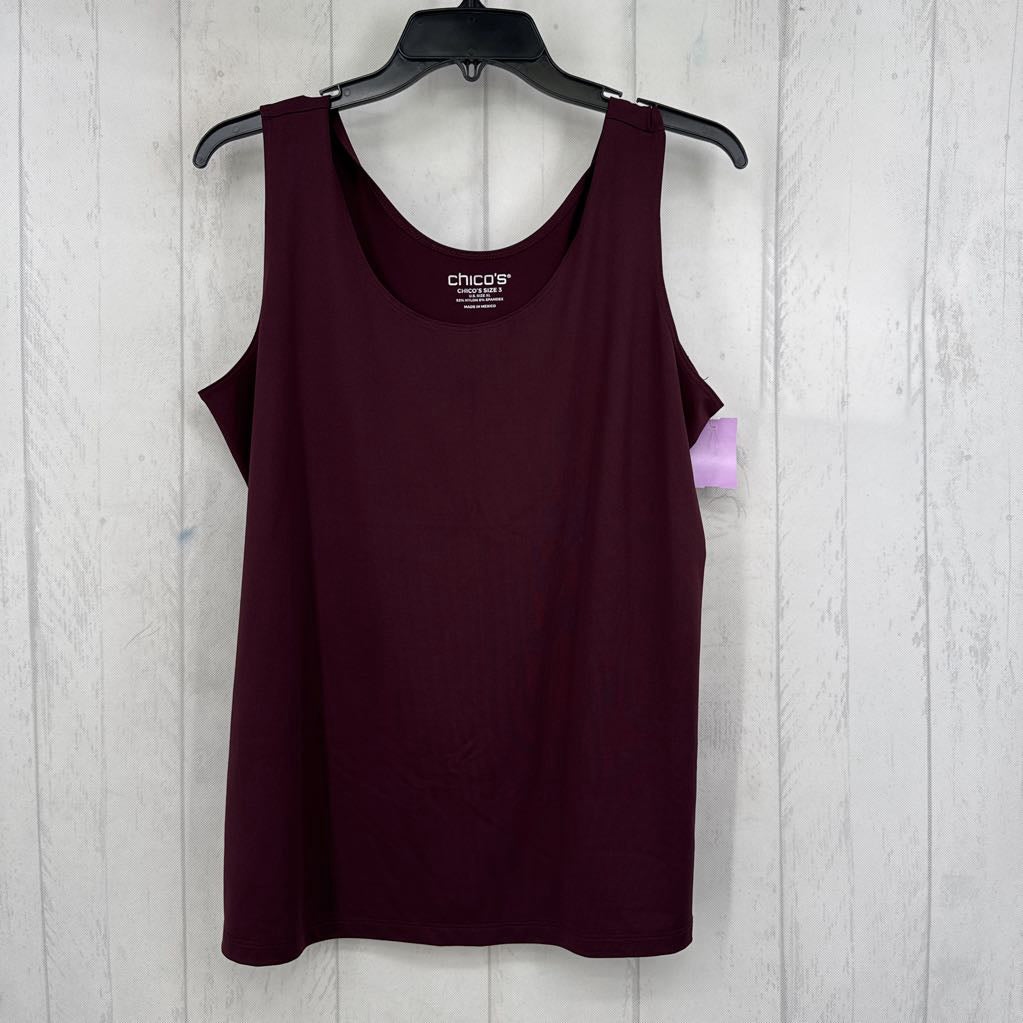 XL scoop neck basic tank