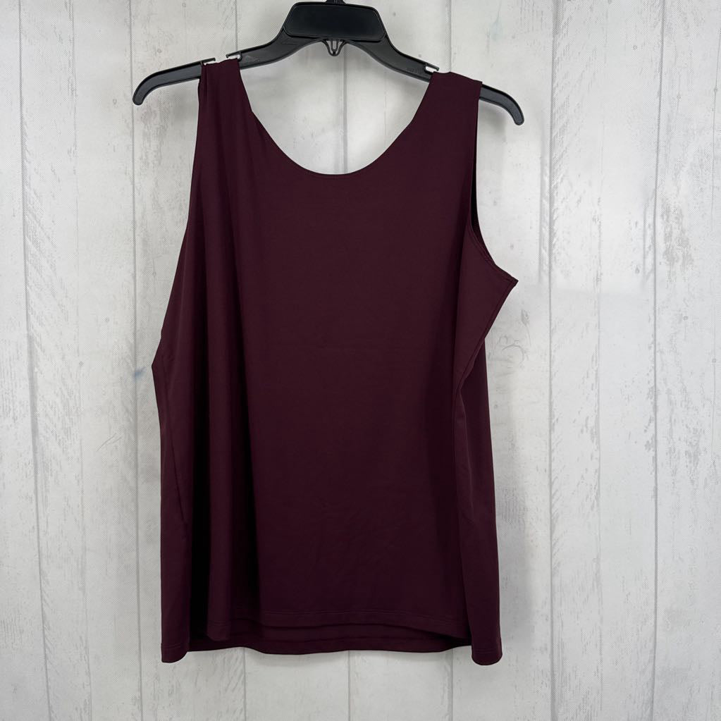 XL scoop neck basic tank