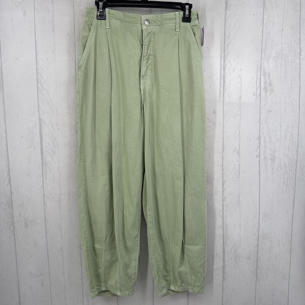 28 denim barrel leg jean
