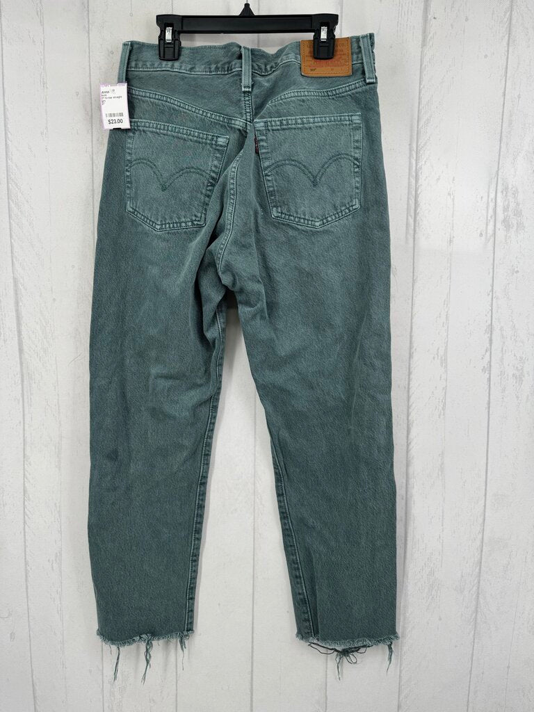 27 hi-rise straight leg jean