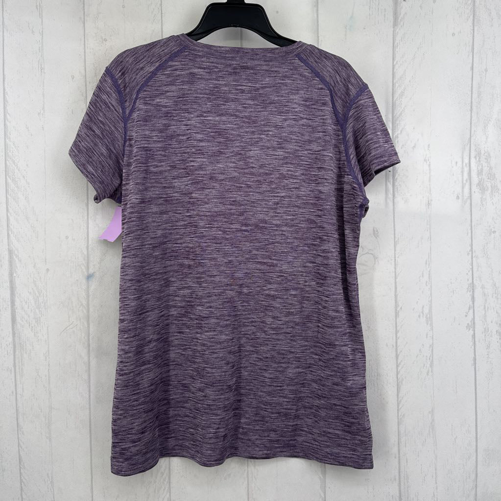 L marled v-neck s/s tee
