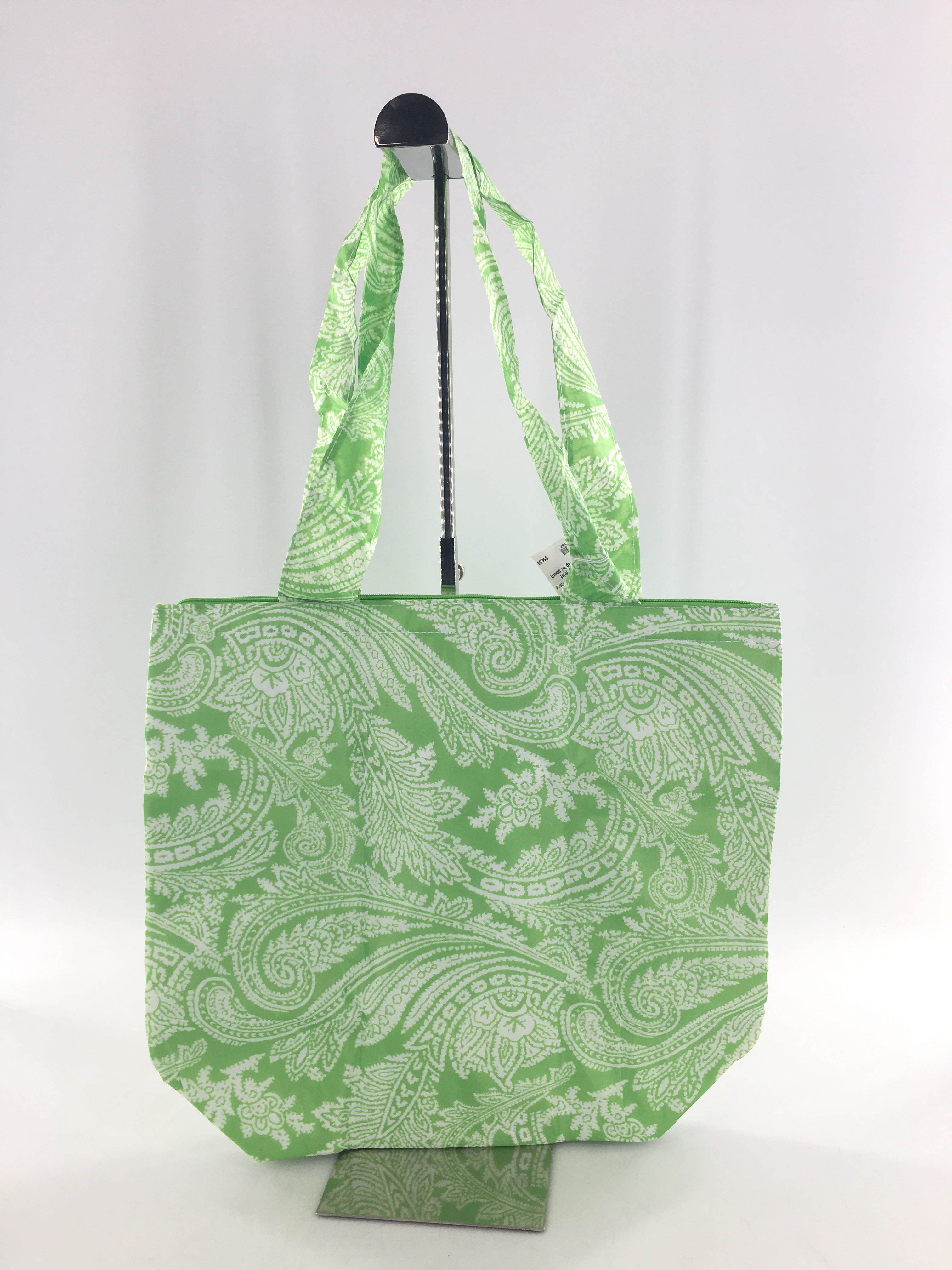 2pc paisley print cooler bag w/ pouch