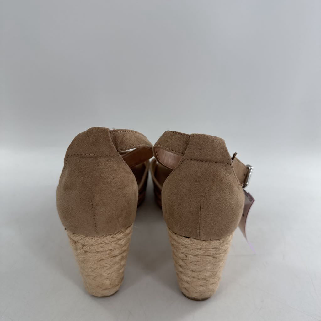 9 espadrille wedge heel sandal