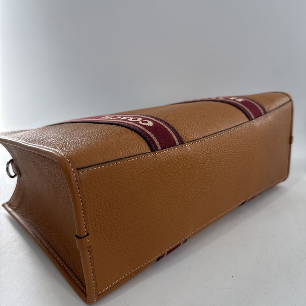 R428 pebbled leather satchel