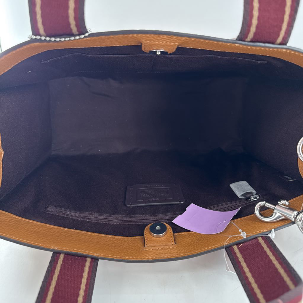 R428 pebbled leather satchel