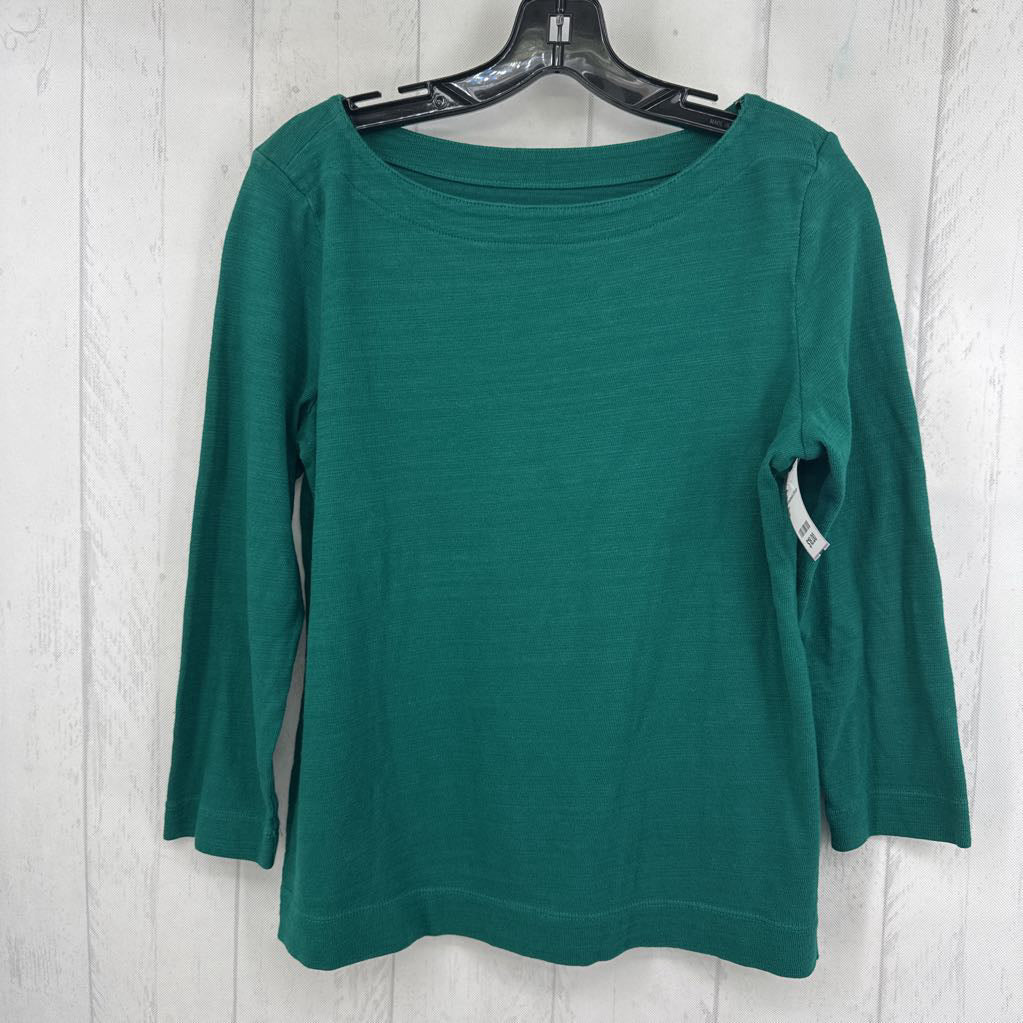 M boatneck 3/4 slv tee