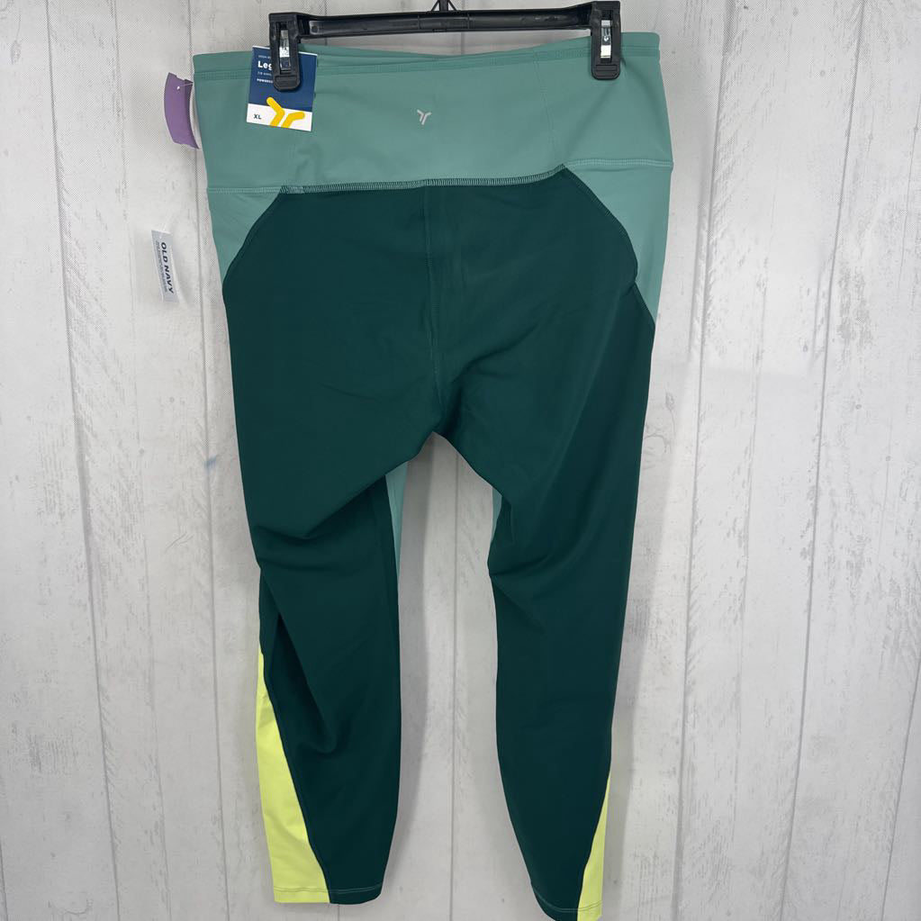 XL colorblock hi-rise legging
