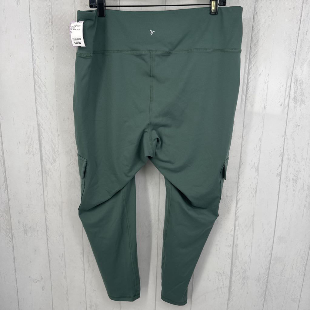 XXL hi-rise cargo pocket legging